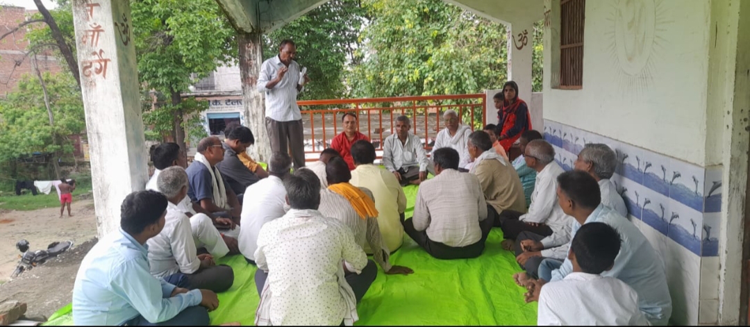 प्रजापति कुम्हार संघ की मासिक बैठक सम्पन्न,सबकी सर्व सहमति से राजाराम प्रजापति चुनें गए रेवतीपुर ब्लॉक अध्यक्ष