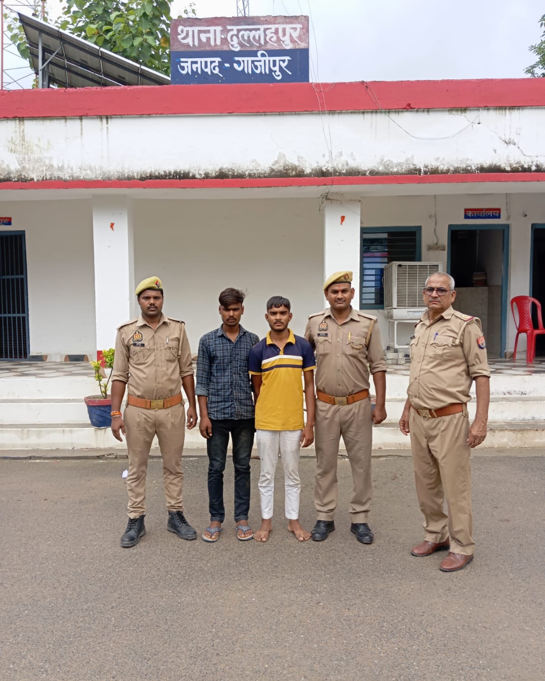 छिनौती कर भाग रहे  चोरों को कानून की नई धारा बीएनएस के तहत भेजा जेल