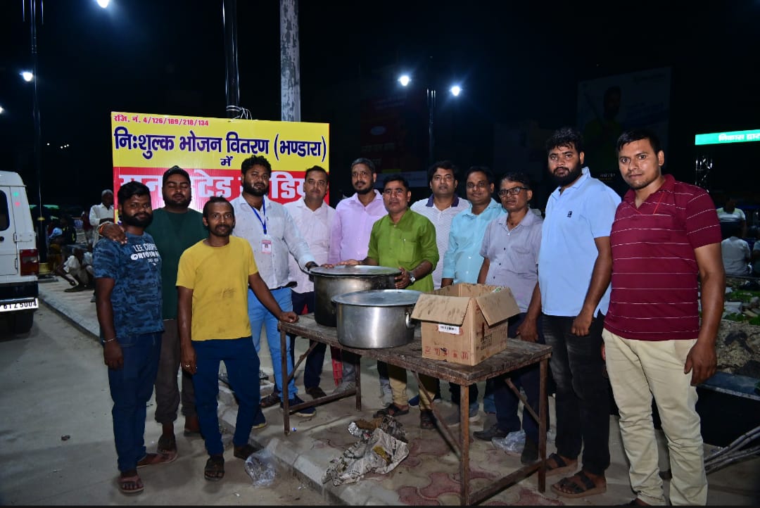 भंडारे के माध्यम से समाज में एकता और सहयोग की भावना को प्रोत्साहन: उपेन्द्र यादव