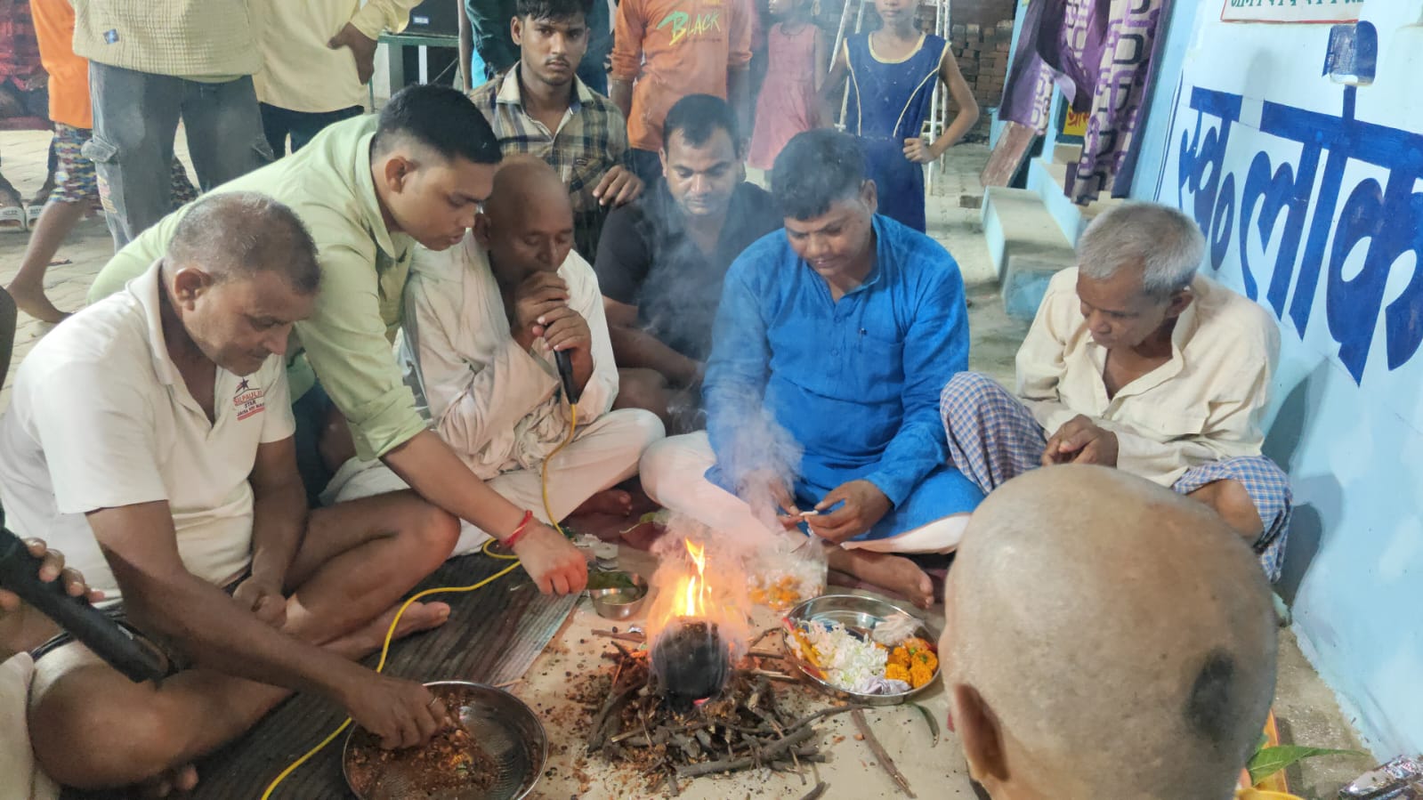 मुकुट पूजा संग ग्राम पंचायत हेतिमपुर की शुरू हुई रामलीला