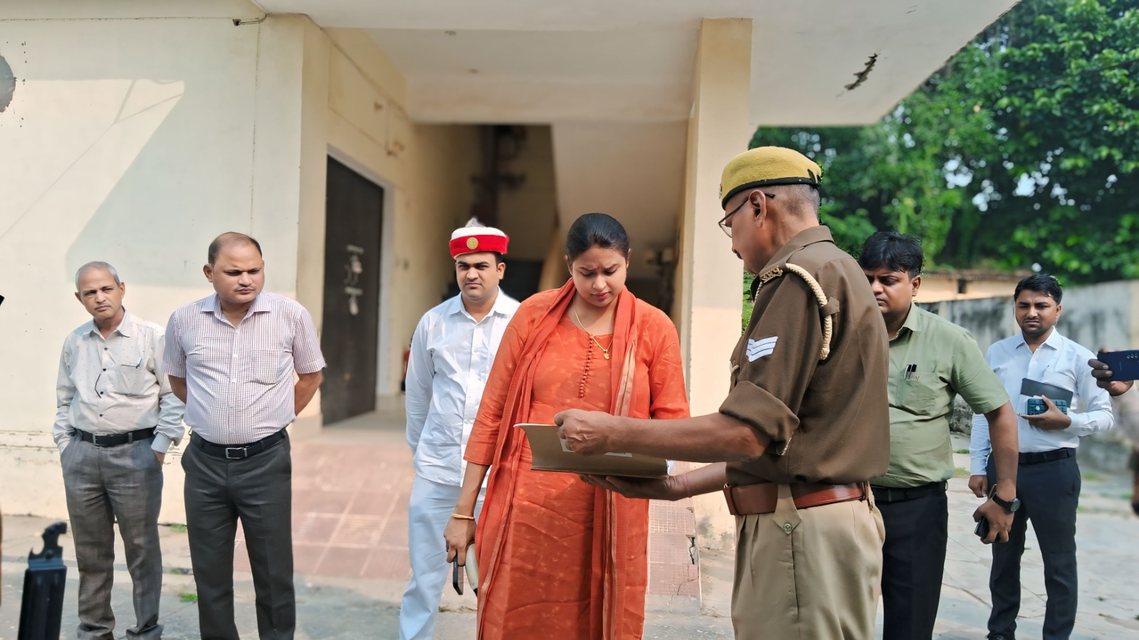 निर्वाचन कार्यालय स्थित ई0वी0एम0 गोदाम का मासिक निरीक्षण किया गया