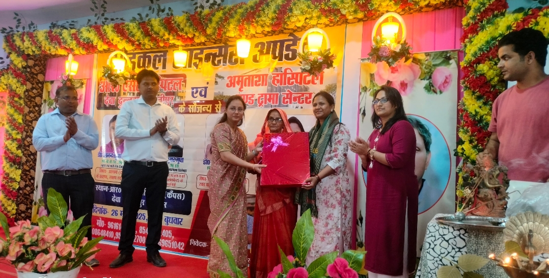 आर एस हॉस्पिटल देवा दुल्लहपुर गाजीपुर में दिनांक 26 मार्च 2025 दिन बुधवार को निशुल्क स्वास्थ्य शिविर का आयोजन