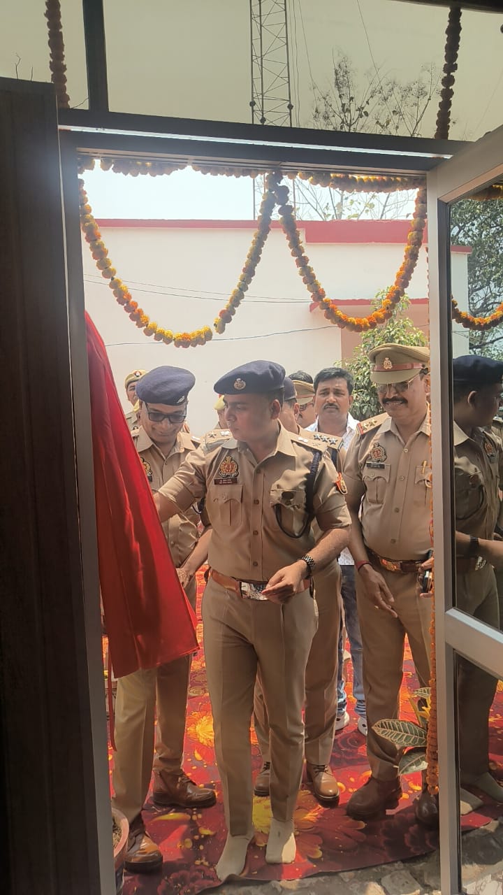 दुल्लहपुर थाने में नया जनसुनवाई कक्ष , एसपी ईरज राजा ने किया उद्घाटन, फरियादियों को मिलेगी गर्मी से राहत