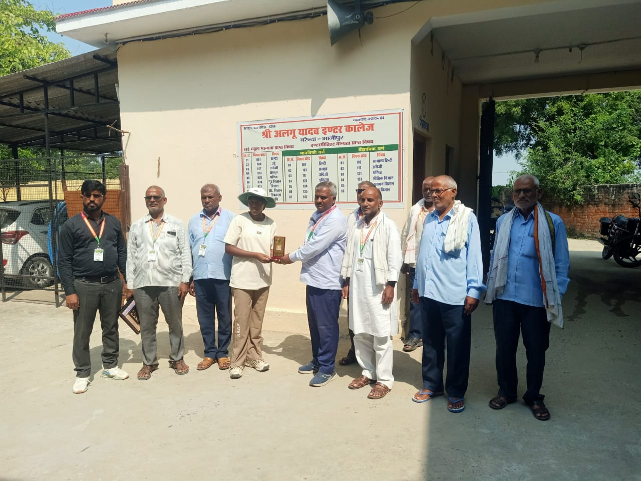 वाराणसी मंडल की ऐतिहासिक जीत , गाजीपुर की शिवांगी मौर्य, गृहनगर में हुआ भव्य स्वागत